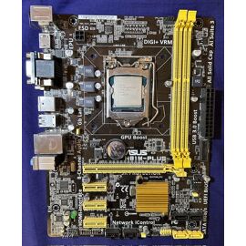 Carte mère HP Infineon-B 696233-001 LGA1155 double DVI avec processeur i3 et plaque E/S | eBay