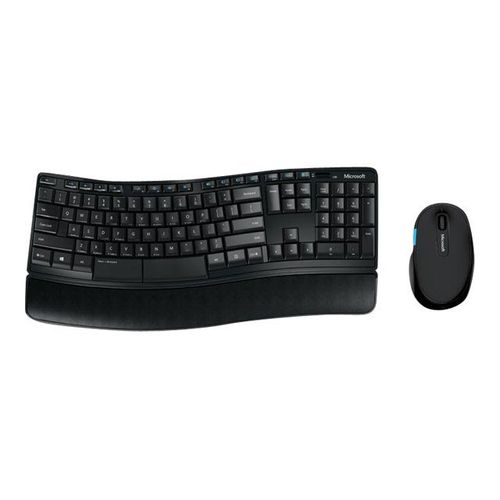 Microsoft Sculpt Comfort Desktop - Ensemble clavier et souris - sans fil - 2.4 GHz - Nordique