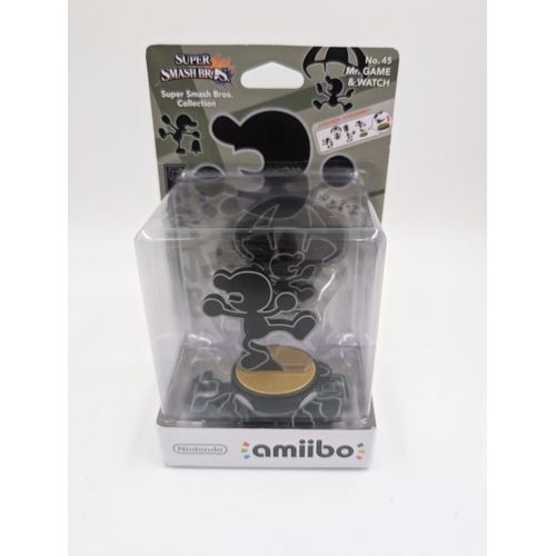 Figurine Amiibo Super Smash Bros. No. 45 Mr Game & Watch