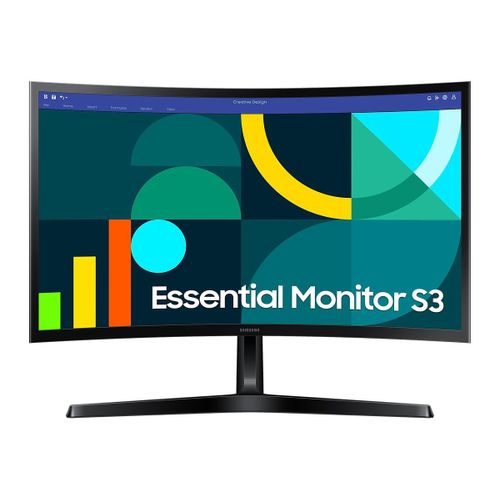 Samsung S24D366GAU - S36GD Series - écran LED - incurvé - 24" (24" visualisable) - 1920 x 1080 Full HD (1080p) @ 100 Hz - VA - 250 cd/m² - 3000:1 - 4 ms - HDMI, VGA - noir