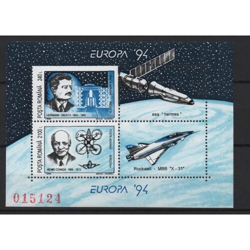 Roumanie Timbre Europa 1994