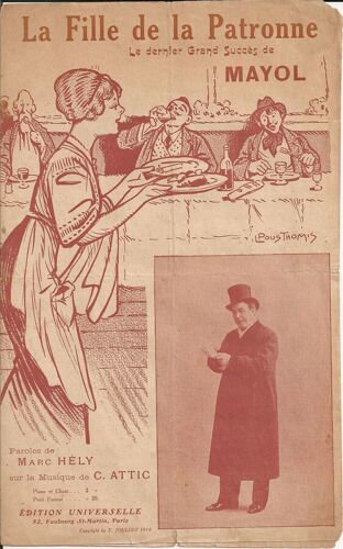 La Fille De La Patronne (Le Dernier Grand Succès De Mayol)