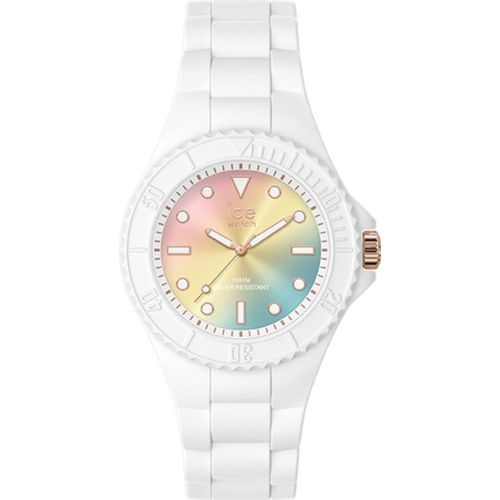 Ice Watch Montre Ice Generation - Sunset Rainbow Blanc Femmes 019141 - S