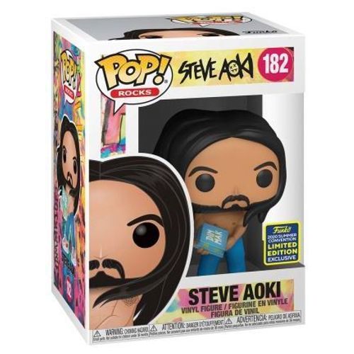 Figurine Funko Pop - Steve Aoki N°182 - Steve Aoki (48913)