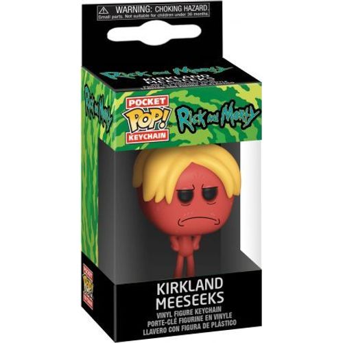 Rick & Morty - Porte-Clés Pocket Pop! Kirkland Meeseeks 4 Cm