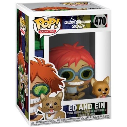 Cowboy Bebop Figurine Pop! Animation Vinyl Edward & Ein 9 Cm