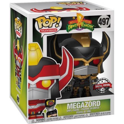 Figurine Funko Pop - Power Rangers N°497 - Megazord - 15 Cm (33615)