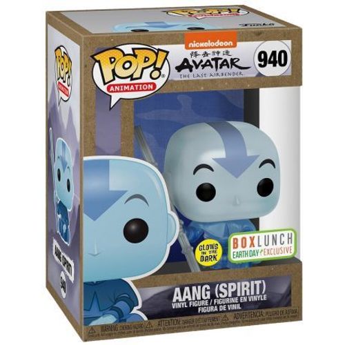 Figurine Funko Pop - Avatar: Le Dernier Maître De L'air N°940 - Aang Spirit - Glow In The Dark (55052)