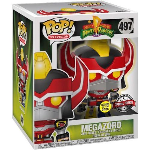 Figurine Power Rangers - Megazord Oversized Glows In The Dark Pop 15cm