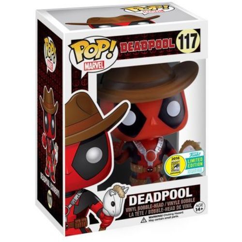 Figurine Pop - Marvel Deadpool - Deadpool Cowboy - Funko Pop