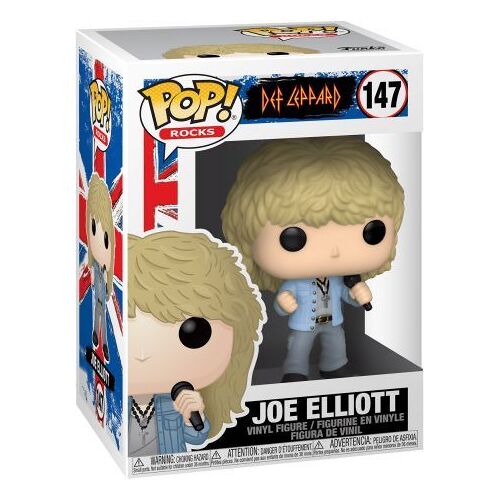 Def Leppard - Bobble Head Pop N° 147 - Joe Elliott - 9cm