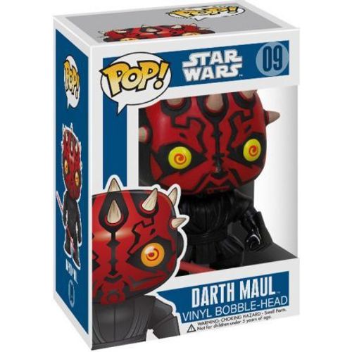 Figurine Pop - Star Wars Classique - Darth Maul Bobble Head - Funko Pop N°9