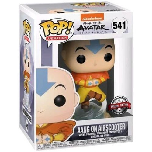Figurine Funko Pop - Aang Sur Bulle D'air - Avatar, Le Dernier Maître De L'air (541) - Pop Animation - Exclusive - Fu36470