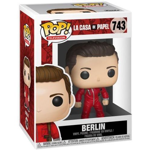 Figurine - Funko Pop - La Casa De Papel - Berlin With Dali Mask