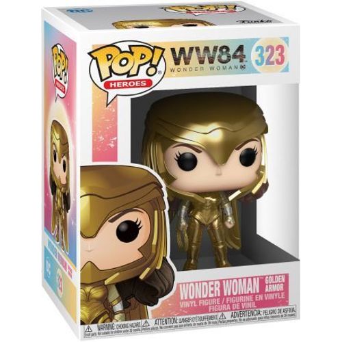 Figurine Pop! Wonder Woman Pouvoir Or Métallique - Wonder Woman 1984
