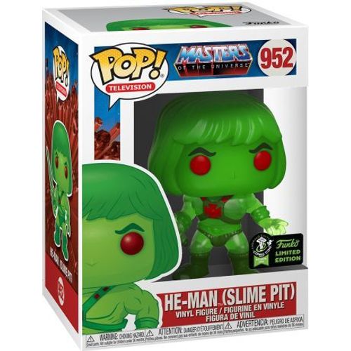 Figurine Funko Pop - Les Maîtres De L'univers N°952 - Musclor (Slime Pit) (45989)
