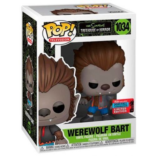 Figurine Funko Pop - Les Simpson N°1034 - Loup-Garou Bart (50144)