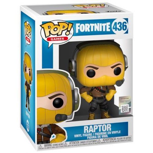 Figurine Pop - Fortnite - Raptor - Funko Pop N°436