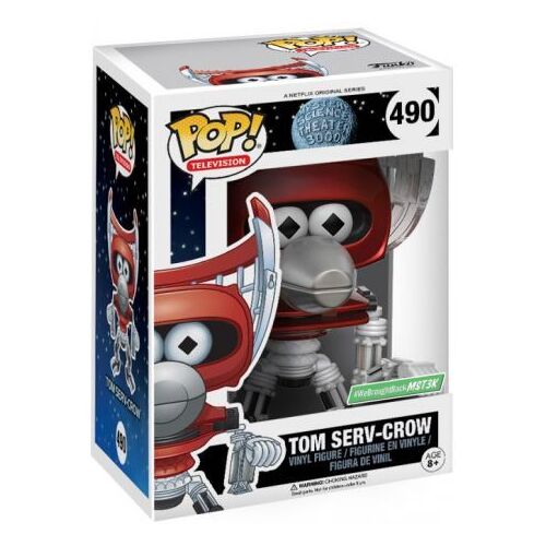 Figurine Mystery Science Theater 3000 - Tom Serve Crow Repaint Exclu Pop 10cm