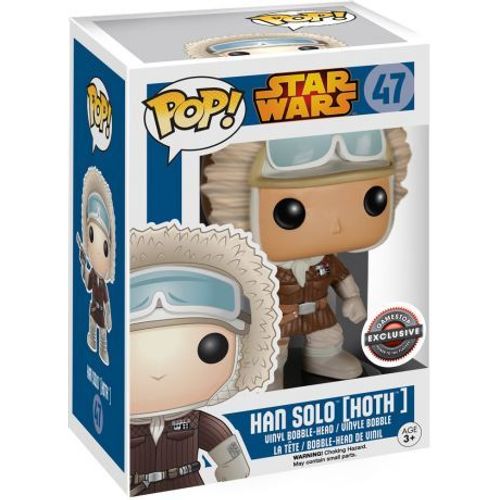 Figurine Star Wars - Han Solo Hoth Exclu Pop 10cm