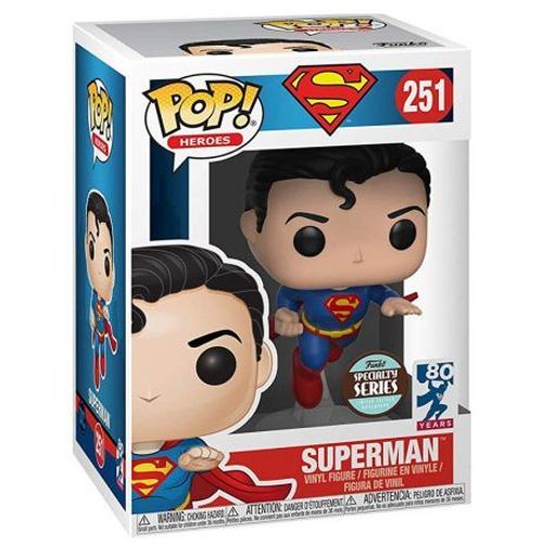 Figurine Funko Pop - Superman N°251 - Superman Vole (34418)