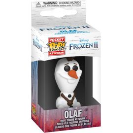 La Reine Des Neiges 2 - Porte-Clés Pocket Pop! Olaf 4 Cm