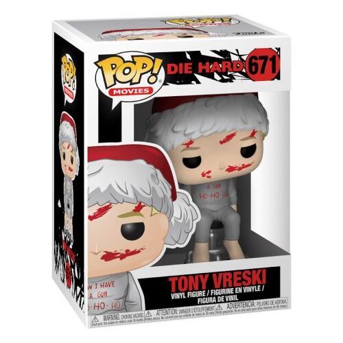 Piège De Cristal Pop! Movies Vinyl Figurine Tony Vreski 9 Cm