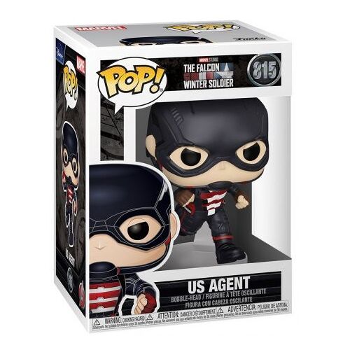 Figurine Funko Pop - Falcon Et Le Soldat De L'hiver N°815 - U.S. Agent (51631)
