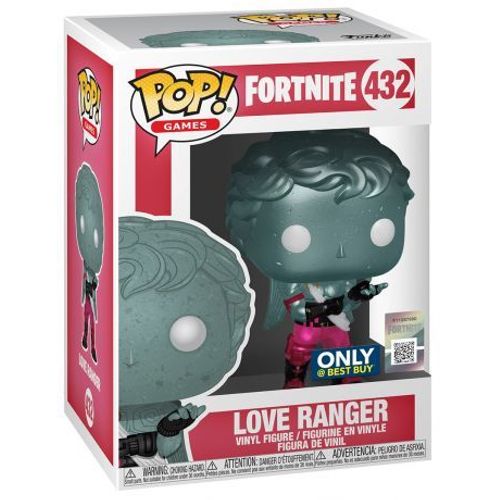 Figurine Funko Pop - Fortnite N°432 - Ranger De L'amour - Métallique (40947)
