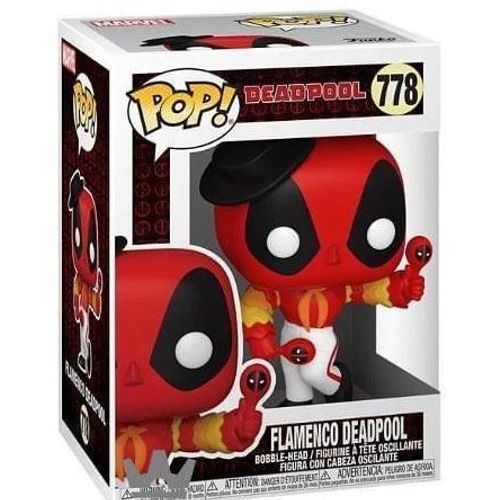 Figurine Funko Pop - Deadpool [Marvel] N°778 - Flamenco Deadpool (54656)