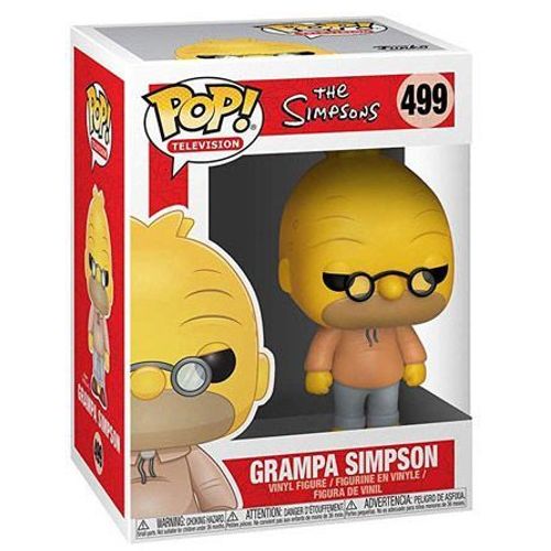 Simpsons Figurine Pop! Tv Vinyl Abe 9 Cm