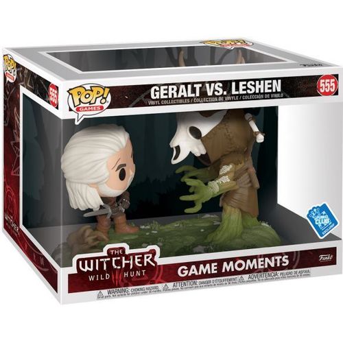 Figurine Funko Pop - The Witcher 3: Wild Hunt N°555 - Geralt Vs Leshen (46373)