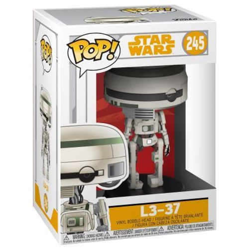 Figurine Pop - Star Wars Solo - L3-37 - Funko Pop N°245