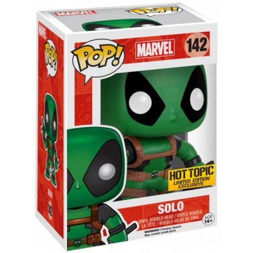 Figurine Pop - Marvel Deadpool - Deadpool Rainbow Squad Green - Funko Pop