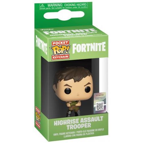 Porte Clé Fortnite - Highrise Assault Trooper Pop 4cm
