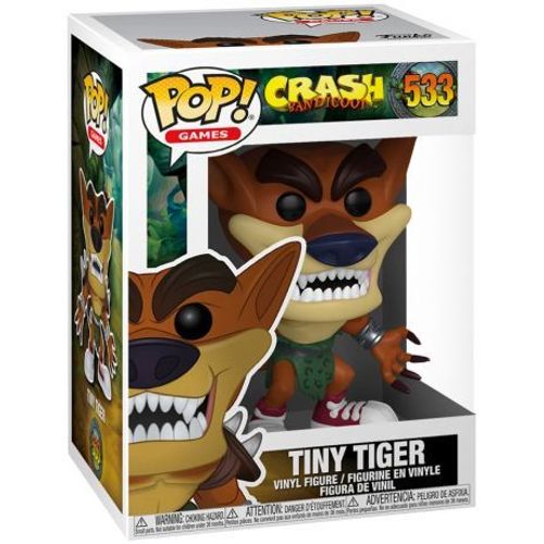 Games - Bobble Head Pop N° Xxx - Crash Bandicoot - Tiny Tiger