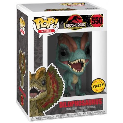 Figurine Jurassic Park - Dilophosaurus Chase Pop 10cm