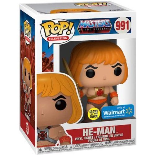 Figurine Funko Pop - Les Maîtres De L'univers N°991 - Musclor - Brillant Dans Le Noir (49062)