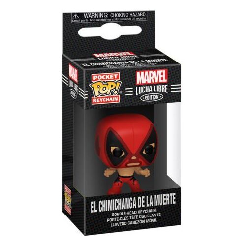 Porte-Clés Funko Pop - Marvel Lucha Libre - El Chimichanga De La Muerte - Porte-Clés (53897)