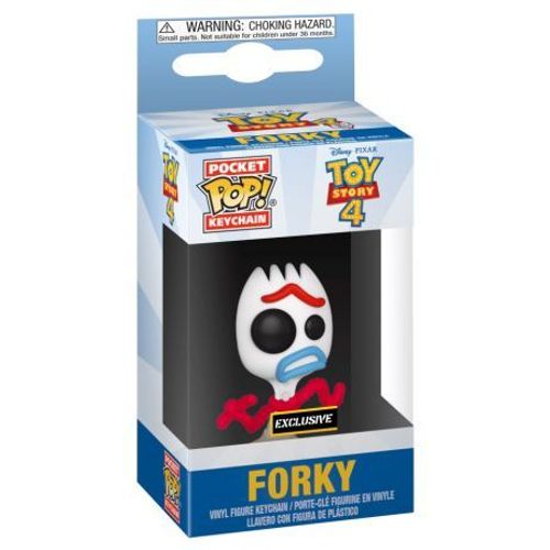 Toy Story - Porte-Clés Pocket Pop! Forky 4 Cm