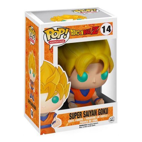 Figurine Pop - Dragon Ball Z - Goku Super Saiyan - Funko Pop N°14