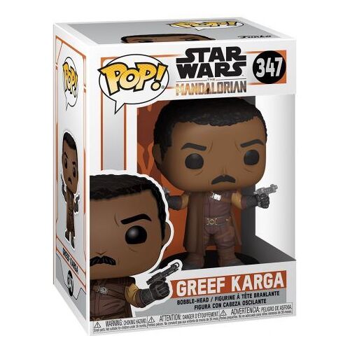 Star Wars The Mandalorian - Figurine Pop! Greef Karga 9 Cm