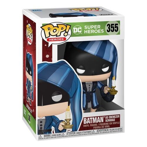 Figurine Funko Pop - Scrooge Batman - Dc Comics Holiday (355) - Pop Heroes - Fu50653