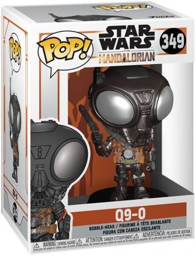 Star Wars The Mandalorian Figurine Pop! Tv Vinyl Q9-Zero 9 Cm