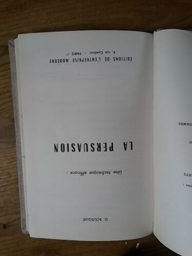 La Persuasion Une Technique Efficace