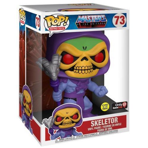 Figurine Funko Pop - Les Maîtres De L'univers N°73 - Skeletor 25 Cm - Glow In The Dark (55636)