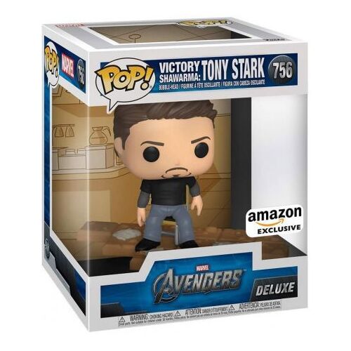 Figurine Funko Pop - Avengers : Endgame [Marvel] N°756 - Victory Shawarma: Tony Stark (54901)