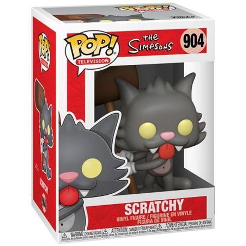 Figurine Funko Pop - Les Simpson N°904 - Scratchy (52961)