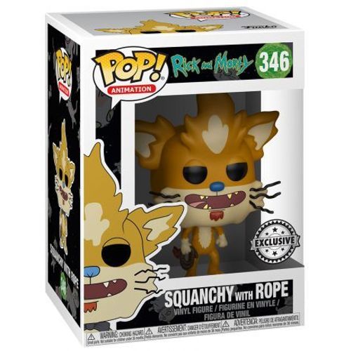 Figurine Pop - Rick Et Morty - Squanchy - Funko Pop