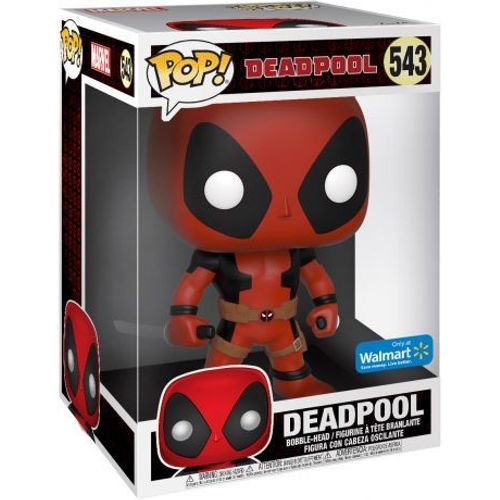 Deadpool Super Sized Pop! Vinyl Figurine Two Sword Red Deadpool 25 Cm